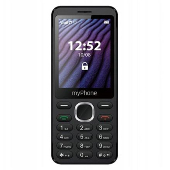 myPhone | Maestro 2 | Black | 2.8 '' | TFT | 64 MB | 128 MB | Dual SIM | Main camera resolution 2 MP | 1000 mAh