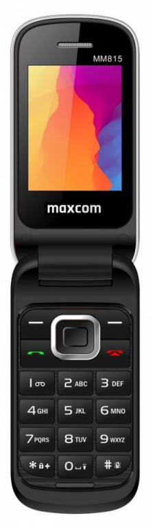 Maxcom Flip phone MM 815 dula sim gray