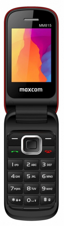 Maxcom Flip phone MM815 dual sim red