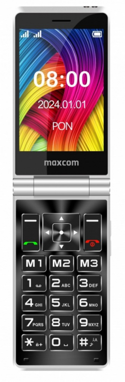 Maxcom Flip phone MM 835L 4G dual sim black