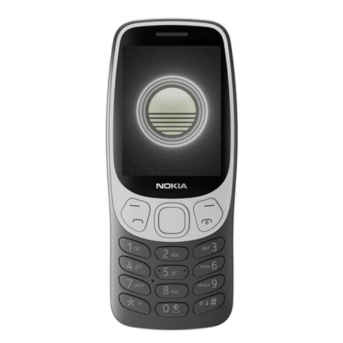 Nokia 3210 4G, Dual SIM, must - Mobiiltelefon / 1GF025CPA2L14