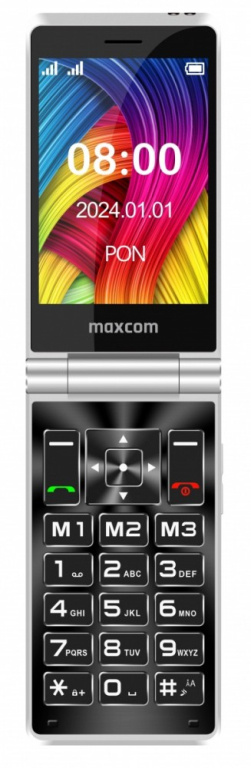 Maxcom Flip phone MM835L 4G dual sim purple