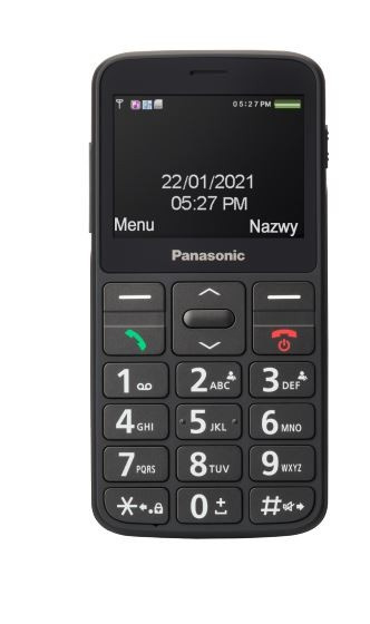 Panasonic Senior phone KX-TU160 Black