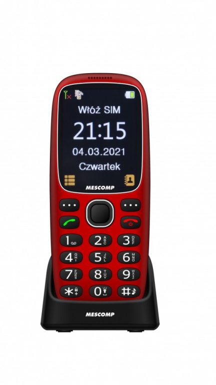 Mesmed Mobiiltelefon Mescomp MT-166 Edgar Elegante 4