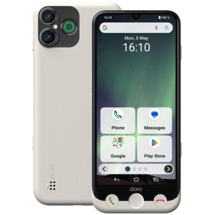 Doro Aurora A30 / graphit + Wireless Charging Station