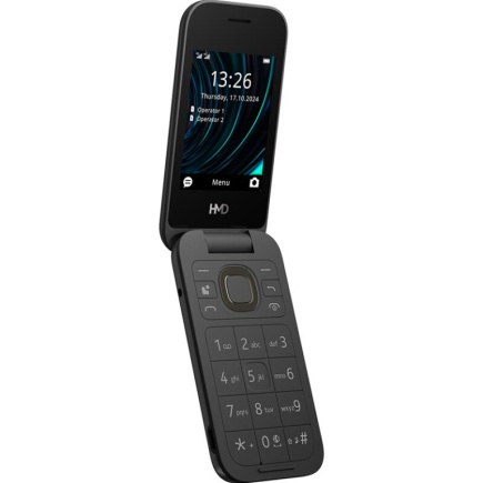 HMD 2660 Flip, must - Mobiiltelefon / 1GF033CPH1L01
