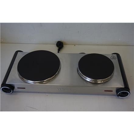 Renew. Tristar KP-6248 Free standing table hob, Stainless Steel/Black Tristar | DAMAGED PACKAGING,DENT