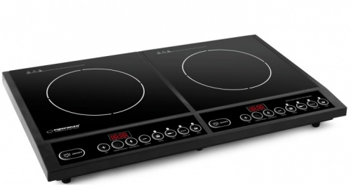 Esperanza EKH008 hob Black Countertop Zone induction hob 2 zone(s)