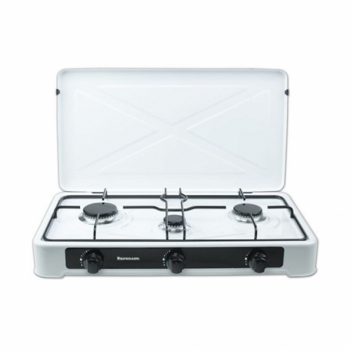 Countertop Hob Gas Ravanson K-03TB [white; 3 zone(s)]