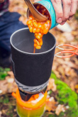Camping stove pot + burner