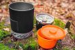 Camping stove pot + burner