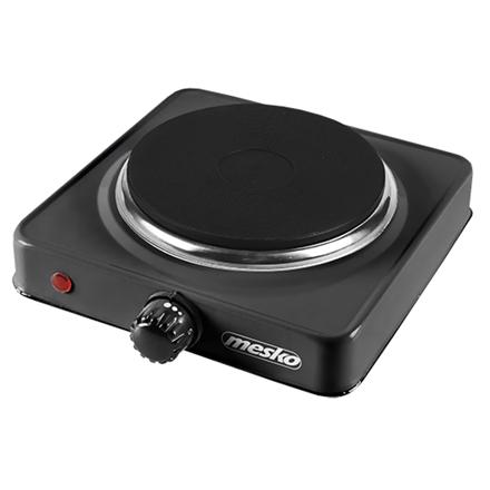 Mesko | Hob | MS 6508 | Number of burners/cooking zones 1 | Rotary | Black | Electric