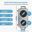 Lauapliit 2 plaadiga Bomann DKP5033ECB, inox