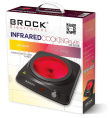 Brock Electronics HPI 3001 BK hob Black Countertop 1 zone(s)