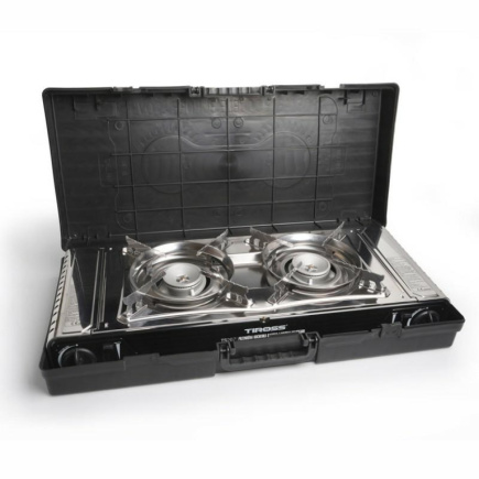 TIROSS Two-Burner Tourist Gas Stove TS267
