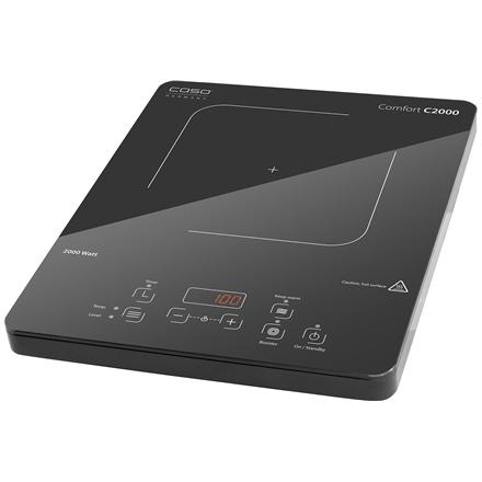 Caso | Free standing table hob | Comfort C2000 | Number of burners/cooking zones 1 | Sensor | Must | Induction