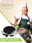 Adler CAMRY CR 6510 stove Freestanding Черный,Grey Electric