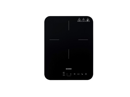 Severin KP 1032 hob Черный, Grey Countertop 28 cm Zone induction hob 1 zone(s)