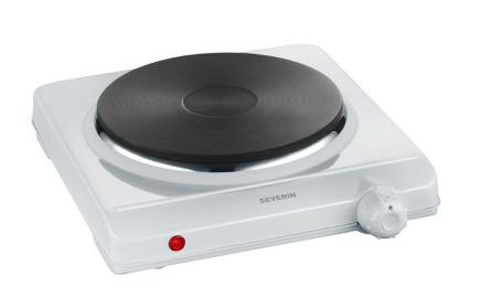 Severin KP 1091 hob White Countertop Sealed plate 1 zone(s)