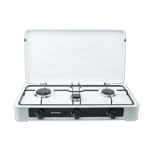 Countertop Hob Gas Ravanson K-03TB [White; 3 zone(s)]