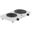 Adler Hot Plate | AD 6520 | Number of burners/cooking zones 2 | Valge | Electric