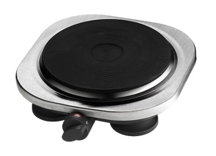 Adler CAMRY CR 6510 stove Freestanding Must,Grey Electric