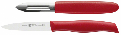 Peeler + Knife ZWILLING 38634-000-0 red