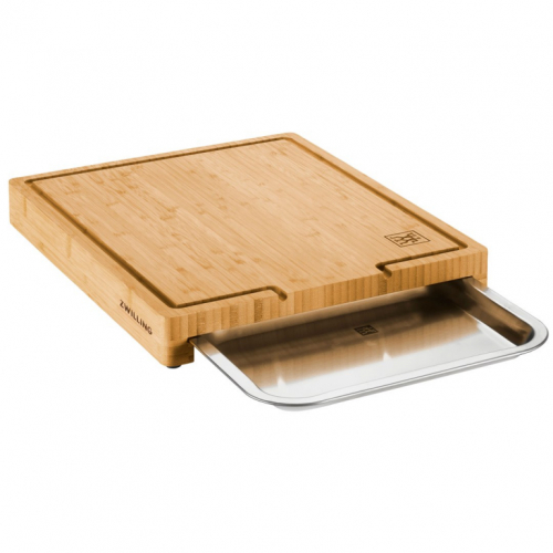 Chopping board with drawer 39x30 cm