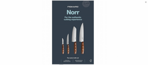 FISKARS SET OF 4 NORR KNIVES