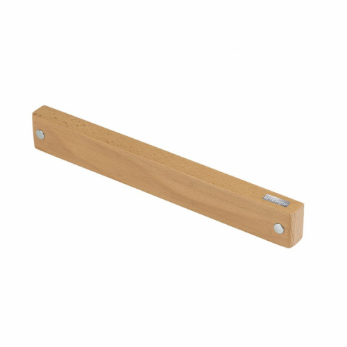 Magnetic knife strip in Artelegno beech wood - 50 cm