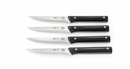 SET OF 4 GEFU BBQ STEAK KNIVES G-89155