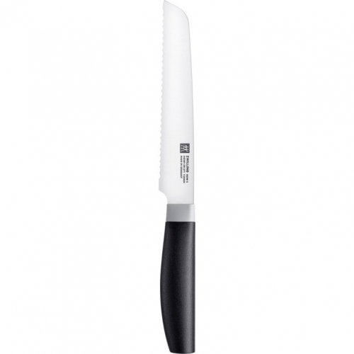 Zwilling Now S Toothed Utility Knife - 13 cm, Black