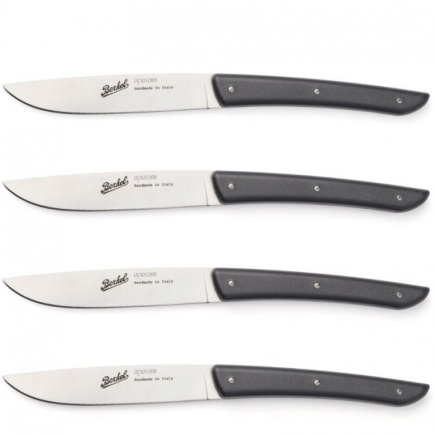 Berkel Steakmesser-Set 4-tlg. Color nero