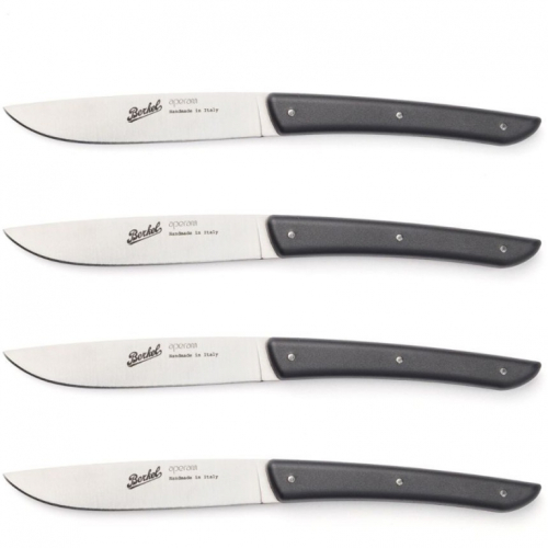 Berkel Steakmesser-Set 4-tlg. Color nero