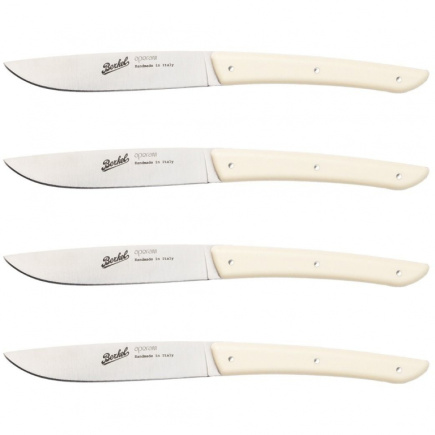 Berkel Steakmesser-Set 4-tlg. Color crema