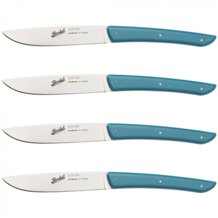 Berkel Steakmesser-Set 4-tlg. Color blu petrolio