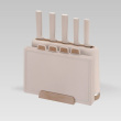 Maestro MR-1412-BEIGE Knife set with block + Cutting board set Beige