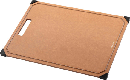 Kitchen board wood fiber 42x30 cm, Brown
