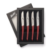 Berkel Steakmesser-Set 4-tlg. Color rosso