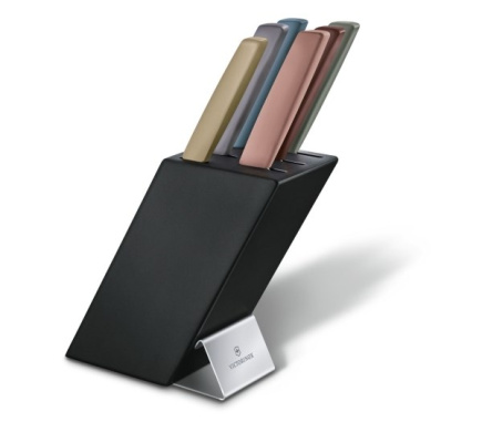 Victorinox Modern Knife Block, 6 pcs, beech