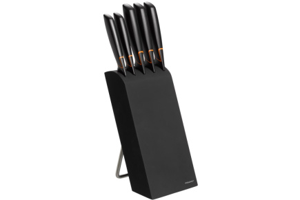 FISKARS SET OF 5 KNIVES IN EDGE BLOCK