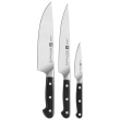 Set of 3 Zwilling Pro knives