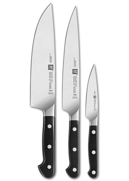 Set of 3 Zwilling Pro knives