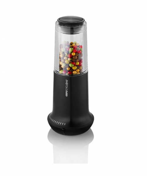 Salt and pepper grinder L black GEFU X-PLOSION G-34630