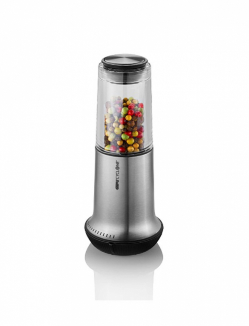 Salt and pepper grinder M silver GEFU X-PLOSION G-34627