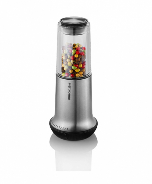 Salt and pepper grinder L silver GEFU X-PLOSION G-34629