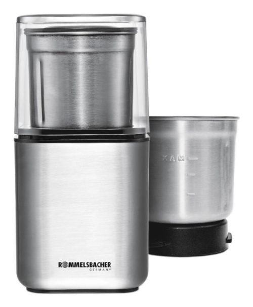 Rommelsbacher EGK 200 coffee grinder 200 W Stainless steel