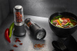 GEFU 34631 manual grater/spiralizer Rotary grater Black, Transparent