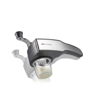 GEFU 19060 manual grater/spiralizer Rotary grater Черный, Stainless steel