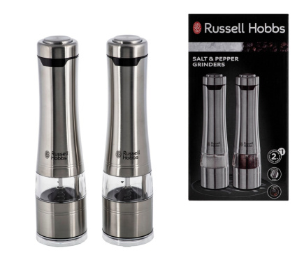 Russell Hobbs 23460-56 seasoning grinder Salt & pepper grinder set Stainless steel Russell Hobbs 23460-56 seasoning grinder Salt & pepper grinder set Stainless steel